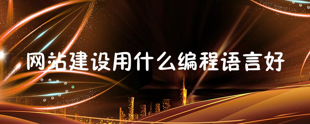 網(wǎng)站建設(shè)用什么編程語言好